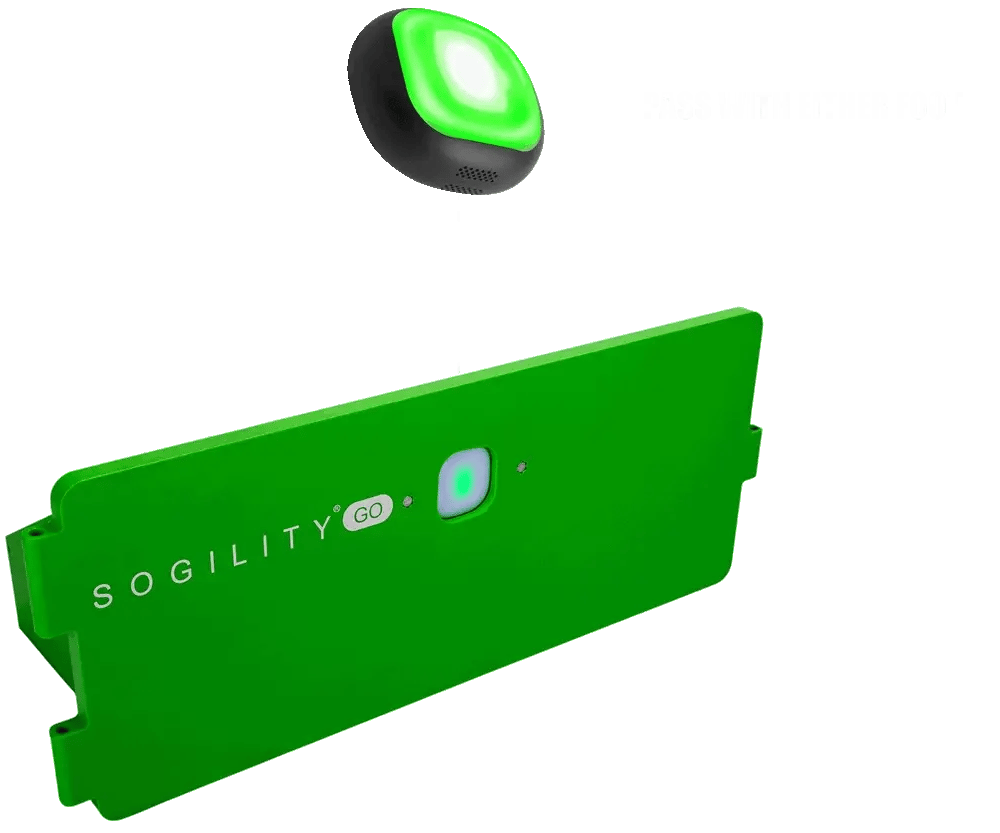SogilityGO Rebound IQ training board with smart light